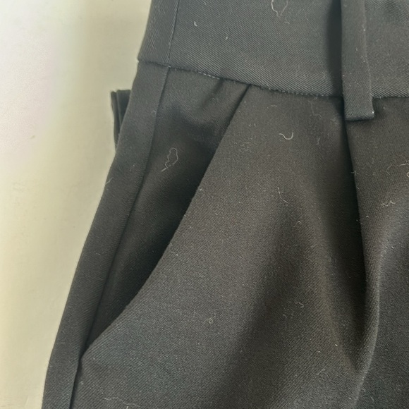 Favorite Daughter black pleated trouser pant side pocket back pocket clasp close - Picture 16 of 16